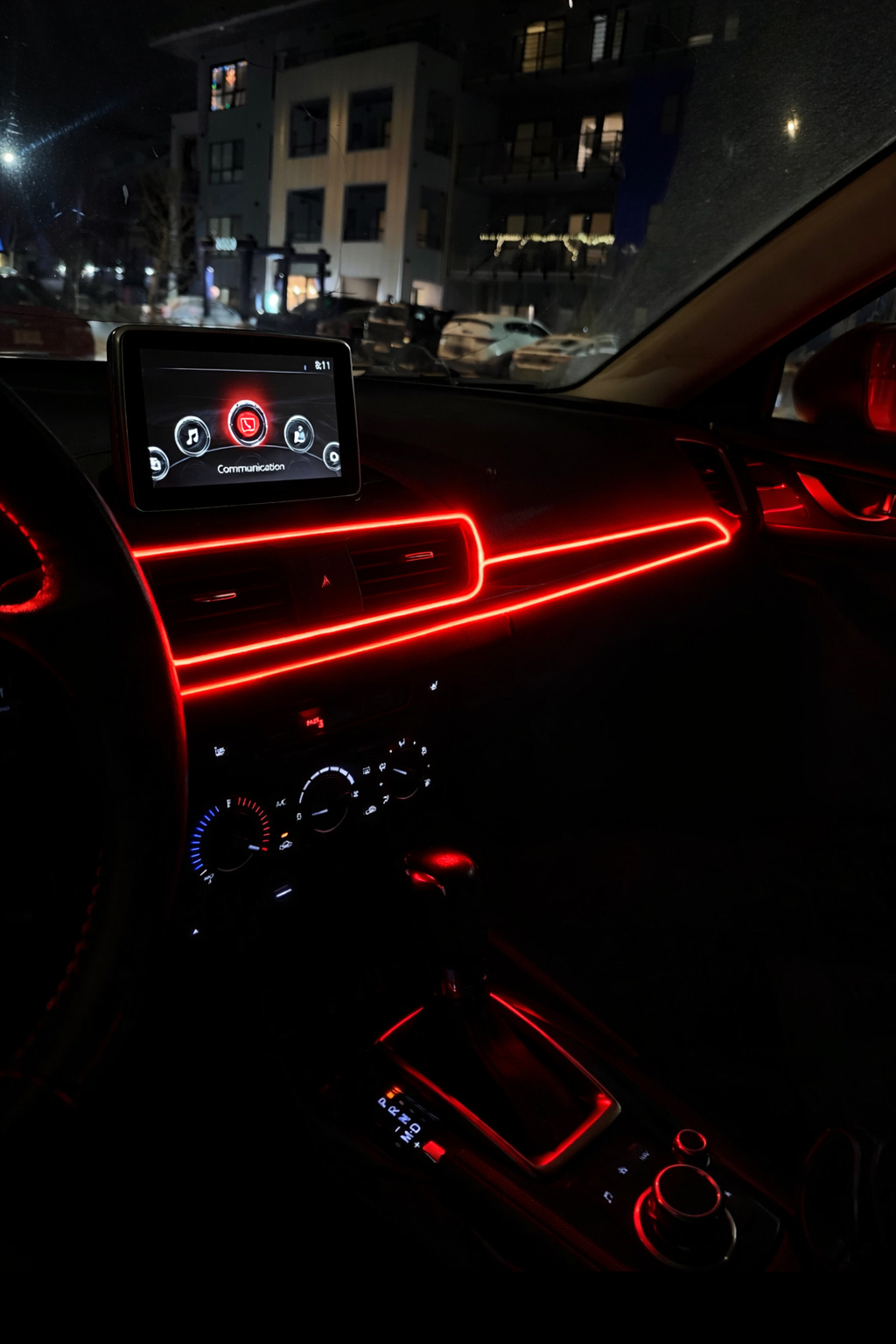 Ambient strip lights