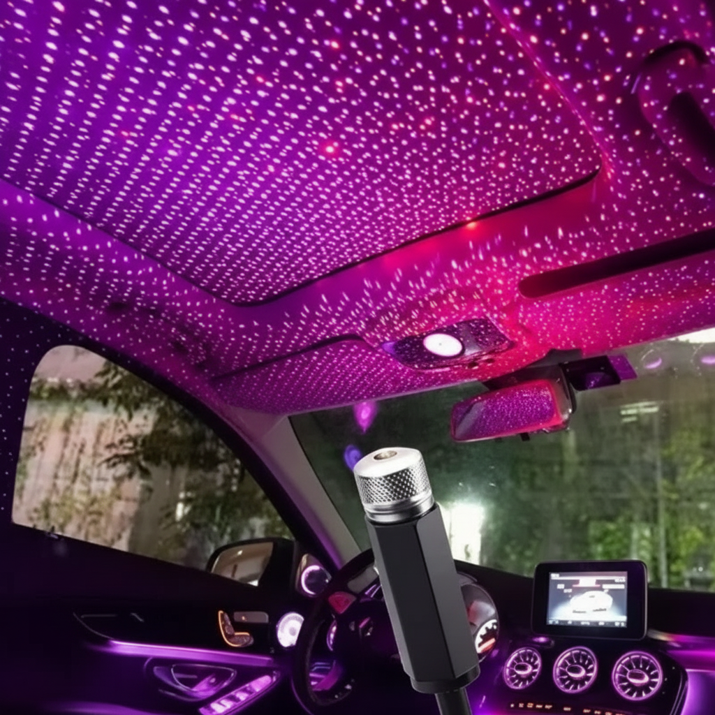 Starlight roof projector