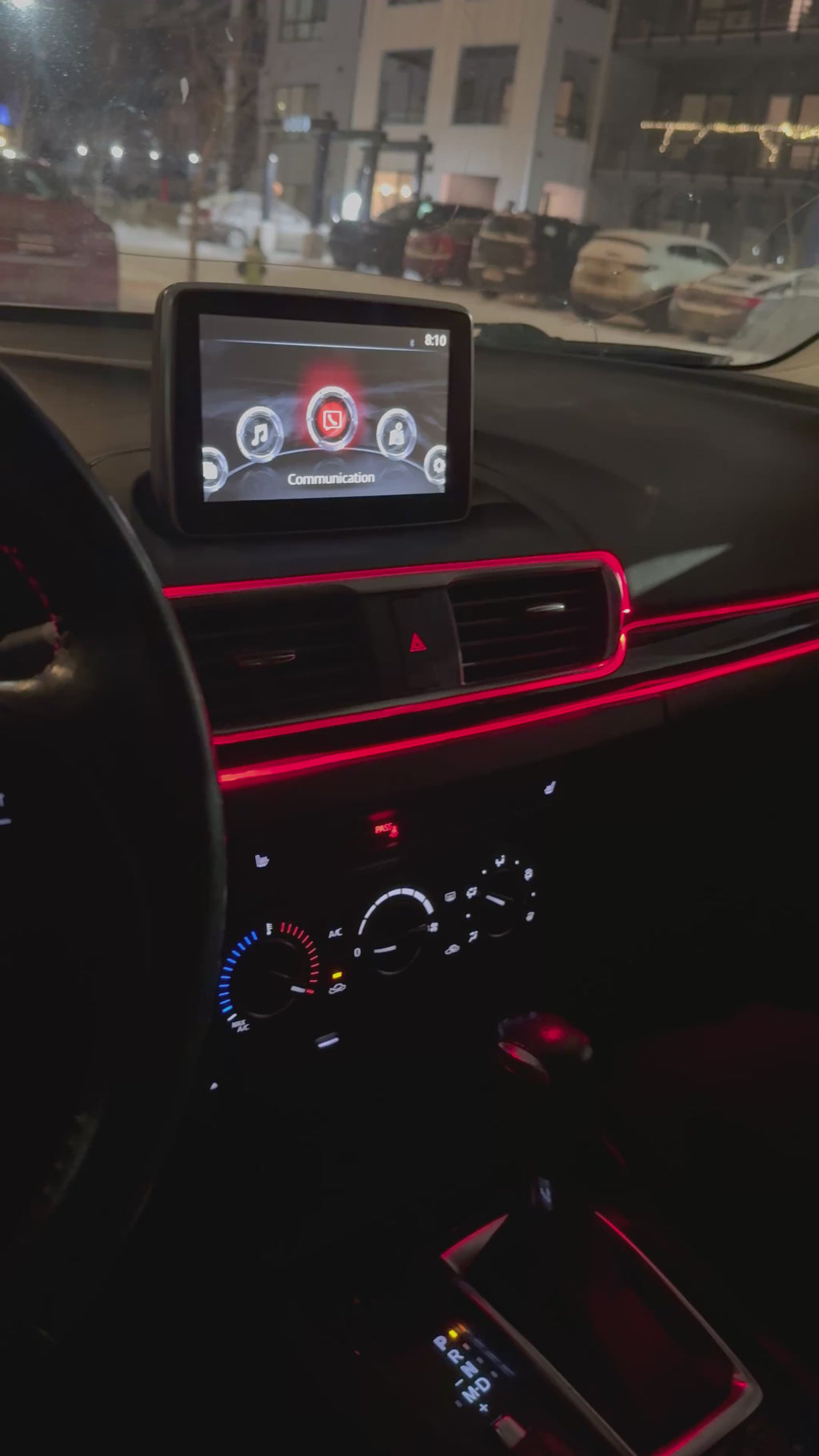 Ambient strip lights